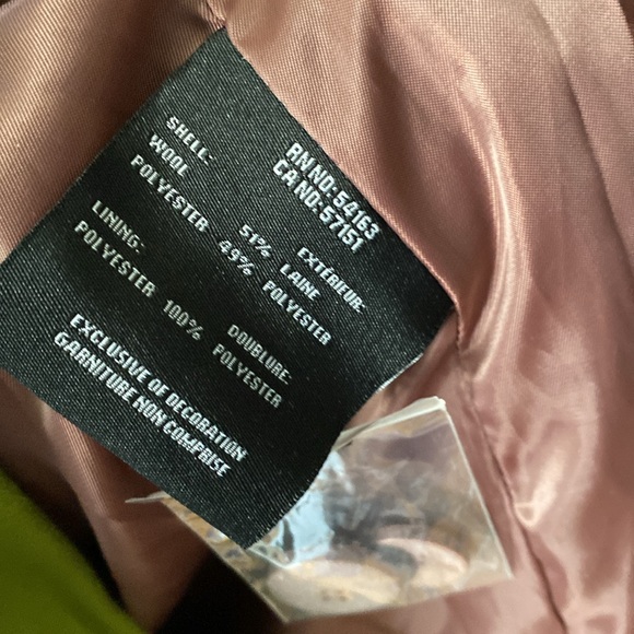 New women’s Sz S elegant pink business brown jacket coat - Picture 12 of 12